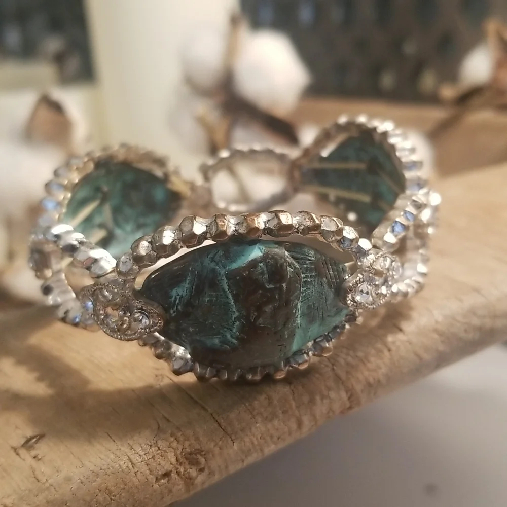 BOHO Western Style Horse Silver Bracelet